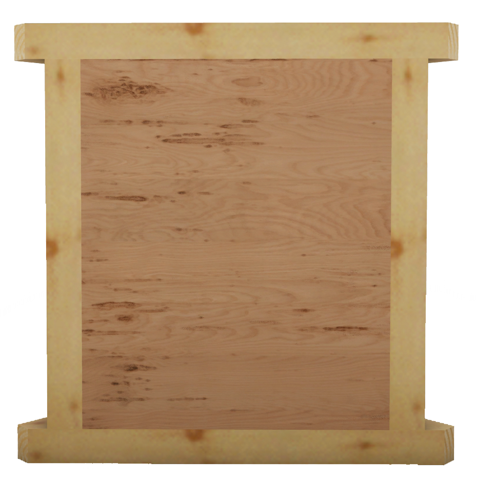 rehausse de fronton
