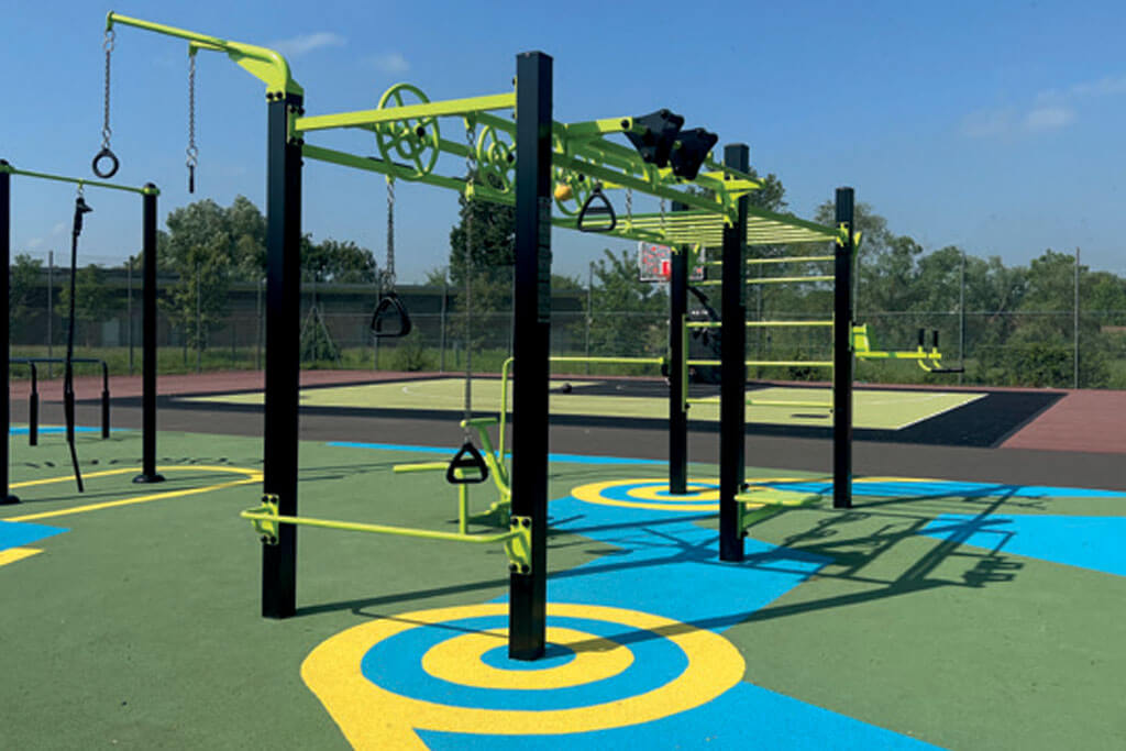 Agrès de fitness extérieur