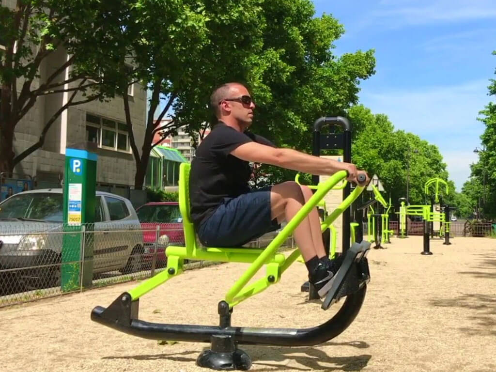 Le rameur extérieur
