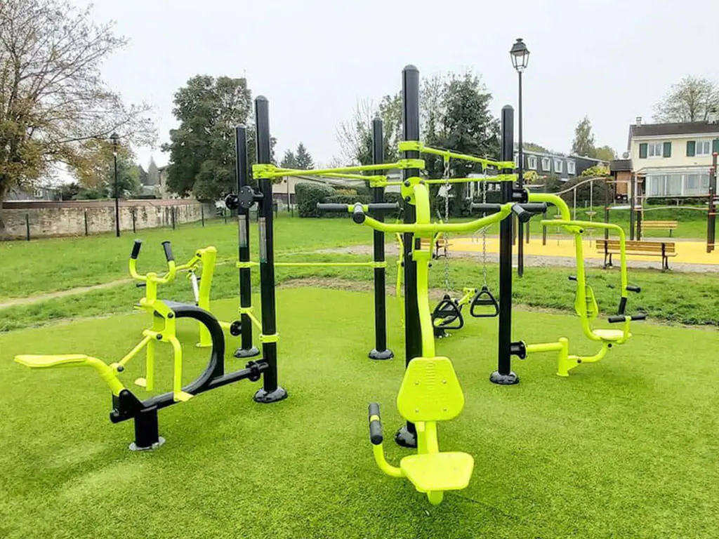 Espaces de fitness extérieur